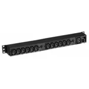 Eaton EFLX12I power distribution unit (PDU) 1U Black 13 AC outlet(s)