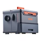 VEVOR Dieselski grelec zraka XMZ-TB20 Pro 425x32x31 cm Črn