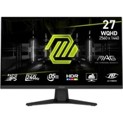 MSI MAG 274QFDE X24 Rapid IPS WQHD igralni zaslon 68,6 cm (27)
