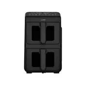 Lafe Friteza na vruci zrak Air Dual Fry 10 L, 2460W, Dual Zone, Zapremina 10 Lit, Crni