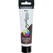 Daler Rowney System3 Akrilna barva Burnt Sienna 150 ml 1 kos
