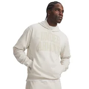 Under Armour RIVAL LW GRAPHIC HOODIE, muški pulover, bež 6014686