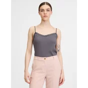 Dark grey womens tank top ORSAY - Womens