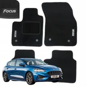 shumee Velurne talne preproge za Ford Focus MK4 od leta 2018, vezenje B