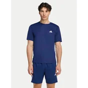 adidas Tehnicka majica Workout Essentials Base 3-Stripes KD0701 Tamnoplava Regular Fit
