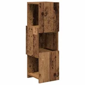 Vidaxl Kotna omarica Star les 25,5x25x80cm Konstruiran les