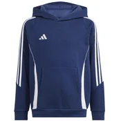 Dječja majica s kapuljačom adidas Tiro 24 Hooded Sweat temno modra IR7504 140cm