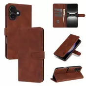 Eleganten ovitek etui za iPhone 17, Rjav