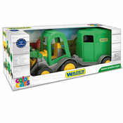 Wader Tractor with a horse trailer
