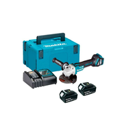 MAKITA DGA513RFJ Akumulatorski kotni brusilnik, 18V, 125mm, SET