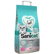 SANICAT Grudvajuci posip za macke White Rose 8l