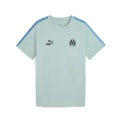 Mens Puma Olympique de Marseille KING T-Shirt, Green, Size L, Sport