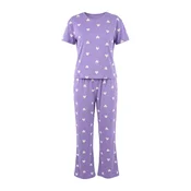 Trendyol ženski set pidžama Thmaw27Pt00142, lila