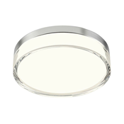 Redo 01-3727 - LED plafonsko svetlo FRISBI LED/12W/230V 3000/4000K IP44 hrom