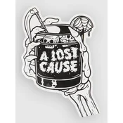 A Lost Cause Cheers Sticker black