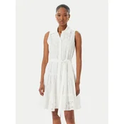 LOLA CASADEMUNT Poletna obleka LS2616037 Kremna Regular Fit