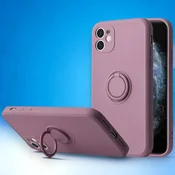 Silikonski ovitek Silicone Ring z držalom za Xiaomi Mi 11 Pro