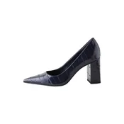 Next Čevlji s peto Forever Comfort mornarska