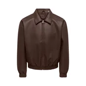 Only & Sons Prehodna jakna ONSREX temno rjava