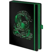 Harry Potter Slytherin Foil premium A5 beležka Pyramid