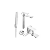Mexen Royo R72 komplet za kopalno kad, krom - 72213R72-00