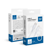Blue Star USB kabel C na Lightning Blue Star 2,4 A 27 W 1 m DC-001CL2.4 bel