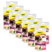 GimCat ShinyCat piletina + rak 24 x 70 g
