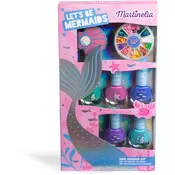 Martinelia Let´s be Mermaid Nails Design Kit set 3+ (za nohte) za otroke