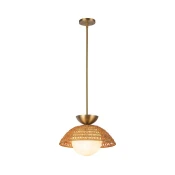 Alora Mood ALM-PERTH-P-GD - Luster na šipci PERTH 1xE27/60W/230V O 37,5 cm zlatna