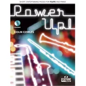 COWLES:POWER UP SHORT,ENTERTAINING PIECES FOR FLUTE AND PIANO+CD