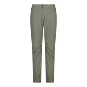 CMP WOMAN LONG PANT, ženske pohodne hlače, zelena 35T6386