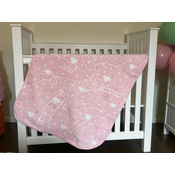Bebi cebe Emboss - 100x120cm Happy days Pink ( VLK000363-HappydaysPink )