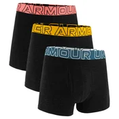 Moške boksarice Under Armour Performance Cotton - Solid 3in 3Pack Boundless Blue L