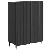 Kreveta Crna 66 x 34,5 x 92 cm Konstruirano drvo