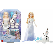 MATTEL Lutka Frozen Elsa i Olaf
