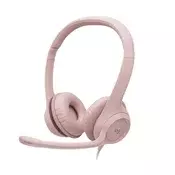 Logitech H390 USB slušalice, ružičaste 981-001281