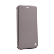 Preklopni Etui za Motorola Moto G8 Teracell, Flip Cover , srebrna