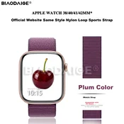 Belt Brother Zamenska narukvica za pametni sat za Apple Watch S10 Woven, Ljubicasta