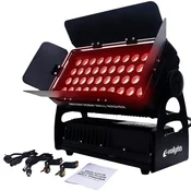 EVO+ 40X10W RGBW STENSKA SVETILKA ZUNANJI OSVETLJEVALEC IP65 DEKO RGBW SVETLOBNA DEKRATACIJA OKOLI KRILCA