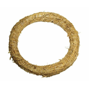 Rayher. Venec iz slame, naraven, tanek, 30 cm o