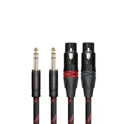Topping TCT3-75 (XLRž-TRS kabel, par)