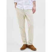 Jack & Jones Chino hlače Stace 12248604 Écru Tapered Fit