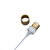INF Razpršilna glava za stekleničke za parfume - 13 mm stiskalna razpršilna črpalka z gladkim zapiranjem Gold, (21839230)
