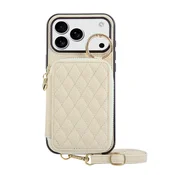 INF Eleganten etui za denarnico iz PU usnja z liči teksturo za iPhone 17, (5000080023)