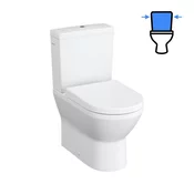 9859-003-7202 Vitra Integra talna brezrobna WC školjka monoblok z WC desko s počasnim zapiranjem