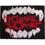My Chemical Romance The Black Parade Logo Fangs Iron-On Patch
