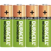 Punjiva baterija Duracell AA 1300 mAh (pak 4 kom)