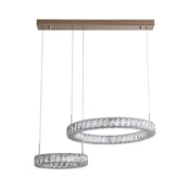 Zuma Line MD3713-2-3GT - LED luster na sajli GIRONA LED/36W/230V roze zlato