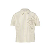 s.Oliver Bluza temno rjava / kaki / bela
