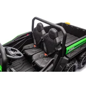 Mamido Električni avtomobilček Kmetijski Tovornjak Ultra 24V14Ah 6x200W zelen